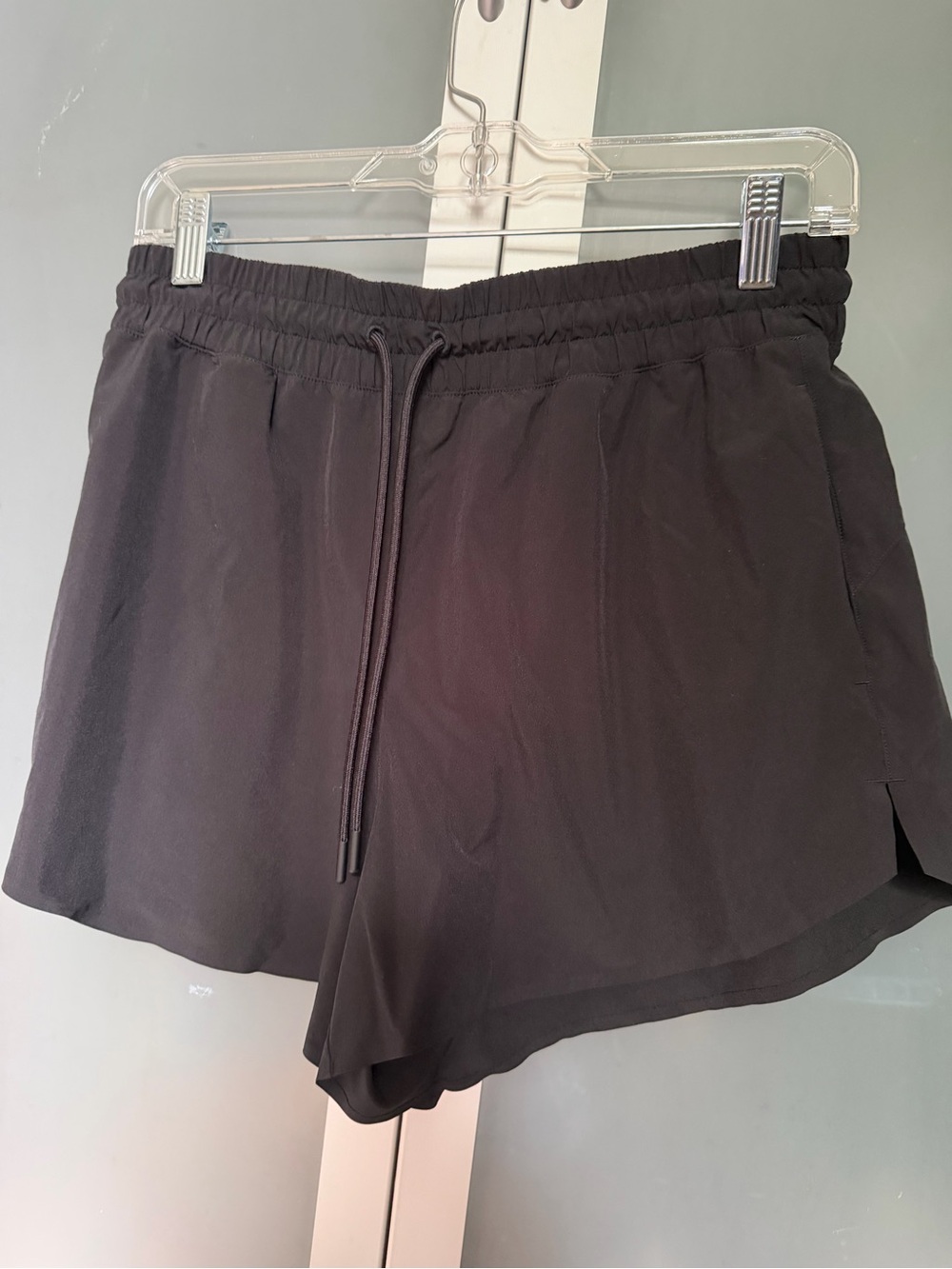 Athleta Black Women's Athletic Shorts with Drawstring Waist